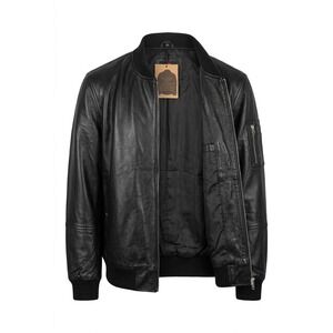 Classic Genuine LEATHER BOMBER JACKET